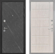 Входная металлическая Дверь Интекрон (INTECRON) Гектор Гранит Лава Оникс ФЛ-102 Сосна белая