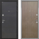 Входная металлическая Дверь Интекрон (INTECRON) Гектор Эковенге Гладкая шпон Венге коричневый