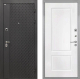 Входная металлическая Дверь Интекрон (INTECRON) Олимпия Black 4К КВ-2 Белый матовый