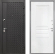 Входная металлическая Дверь Интекрон (INTECRON) Олимпия Black 4К ФЛ-243 Белый матовый
