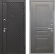 Входная металлическая Дверь Интекрон (INTECRON) Олимпия Black 4К ФЛ-243 Графит вуд дуб