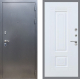 Входная металлическая Дверь Рекс (REX) 11 FL-2 Силк Сноу