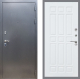 Входная металлическая Дверь Рекс (REX) 11 FL-33 Силк Сноу