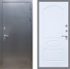 Входная металлическая Дверь Рекс (REX) 11 FL-128 Силк Сноу