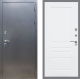 Входная металлическая Дверь Рекс (REX) 11 FL-243 Силк Сноу