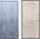 Входная металлическая Дверь Рекс (REX) 28 FL-128 Беленый дуб