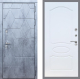 Входная металлическая Дверь Рекс (REX) 28 FL-128 Белый ясень
