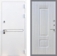 Входная металлическая Дверь Рекс (REX) 27 FL-2 Сандал белый