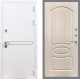 Входная металлическая Дверь Рекс (REX) 27 FL-128 Беленый дуб