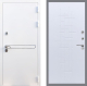 Входная металлическая Дверь Рекс (REX) 27 FL-289 Белый ясень