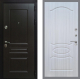 Входная металлическая Дверь Рекс (REX) Премиум-Н FL-128 Сандал белый