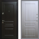 Входная металлическая Дверь Рекс (REX) Премиум-Н FL-243 Сандал белый