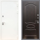 Входная металлическая Дверь Рекс (REX) 5 Белая Шагрень FL-128 Венге светлый