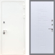 Дверь Рекс (REX) 5 Белая Шагрень FL-289 Белый ясень