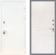 Входная металлическая Дверь Рекс (REX) 5 Белая Шагрень GL Акация