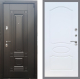Входная металлическая Дверь Рекс (REX) 9 FL-128 Белый ясень