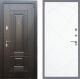 Входная металлическая Дверь Рекс (REX) 9 FL-291 Силк Сноу