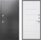 Входная металлическая Дверь Рекс (REX) 2А Серебро Антик Сити Белый ясень