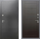 Входная металлическая Дверь Рекс (REX) 2А Серебро Антик Сити Венге