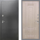 Входная металлическая Дверь Рекс (REX) 2А Серебро Антик FL-2 Беленый дуб