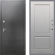Входная металлическая Дверь Рекс (REX) 2А Серебро Антик FL-117 Грей софт
