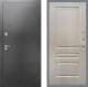 Входная металлическая Дверь Рекс (REX) 2А Серебро Антик FL-243 Беленый дуб
