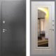 Входная металлическая Дверь Рекс (REX) 2А Серебро Антик FLZ-120 Беленый дуб