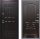 Входная металлическая Дверь Рекс (REX) 8 FL-128 Венге светлый