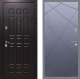 Входная металлическая Дверь Рекс (REX) 8 FL-291 Силк титан