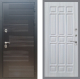 Входная металлическая Дверь Рекс (REX) премиум 185 FL-33 Сандал белый