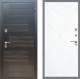 Входная металлическая Дверь Рекс (REX) премиум 185 FL-291 Силк Сноу