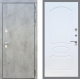 Входная металлическая Дверь Рекс (REX) 22 FL-128 Белый ясень