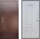 Входная металлическая Дверь Рекс (REX) 1 FL-2 Сандал белый