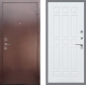Входная металлическая Дверь Рекс (REX) 1 FL-33 Силк Сноу