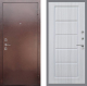 Входная металлическая Дверь Рекс (REX) 1 FL-39 Сандал белый