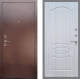 Входная металлическая Дверь Рекс (REX) 1 FL-128 Сандал белый