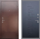 Входная металлическая Дверь Рекс (REX) 1 FL-289 Ясень черный