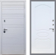 Входная металлическая Дверь Рекс (REX) 14 Силк Сноу FL-128 Белый ясень