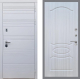 Входная металлическая Дверь Рекс (REX) 14 Силк Сноу FL-128 Сандал белый