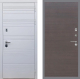 Входная металлическая Дверь Рекс (REX) 14 Силк Сноу GL венге поперечный