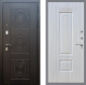 Входная металлическая Дверь Рекс (REX) 10 FL-2 Сандал белый