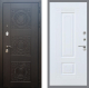 Входная металлическая Дверь Рекс (REX) 10 FL-2 Силк Сноу