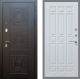 Входная металлическая Дверь Рекс (REX) 10 FL-33 Белый ясень