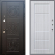 Входная металлическая Дверь Рекс (REX) 10 FL-39 Сандал белый