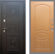 Входная металлическая Дверь Рекс (REX) 10 FL-128 Дуб