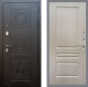 Входная металлическая Дверь Рекс (REX) 10 FL-243 Беленый дуб