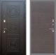 Входная металлическая Дверь Рекс (REX) 10 GL венге поперечный