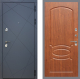 Входная металлическая Дверь Рекс (REX) 13 Силк Титан FL-128 Морёная берёза