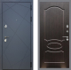Входная металлическая Дверь Рекс (REX) 13 Силк Титан FL-128 Венге светлый