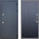 Входная металлическая Дверь Рекс (REX) 13 Силк Титан FL-289 Ясень черный